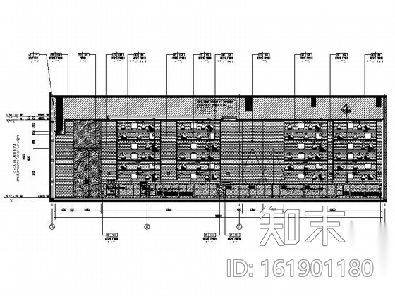 [辽宁]东北的第一家国际五星级酒店餐厅室内施工图（图纸...cad施工图下载【ID:161901180】