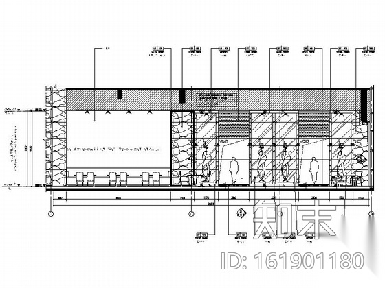 [辽宁]东北的第一家国际五星级酒店餐厅室内施工图（图纸...cad施工图下载【ID:161901180】