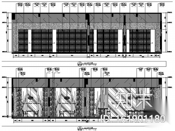 [辽宁]东北的第一家国际五星级酒店餐厅室内施工图（图纸...cad施工图下载【ID:161901180】