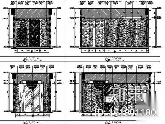 [辽宁]东北的第一家国际五星级酒店餐厅室内施工图（图纸...cad施工图下载【ID:161901180】