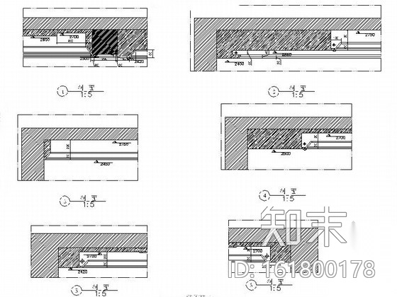 [浙江]高档小区三居室室内设计CAD施工图（含效果）cad施工图下载【ID:161800178】