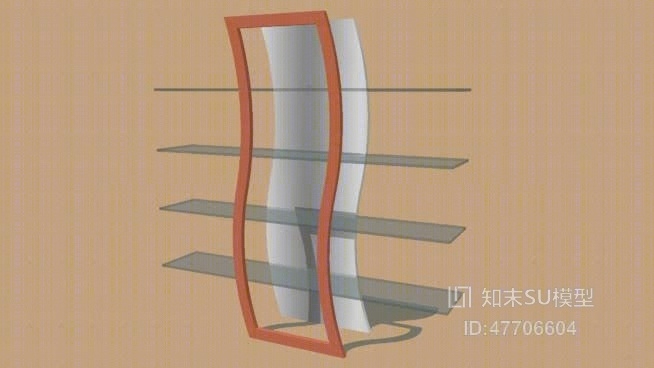 置物架SU模型下载【ID:47706604】