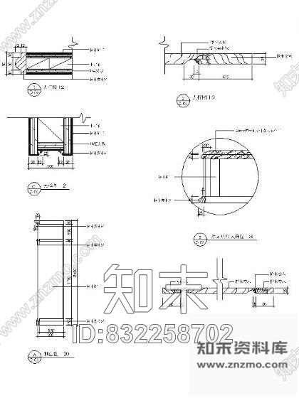 图块/节点厨房吧台大样图cad施工图下载【ID:832258702】