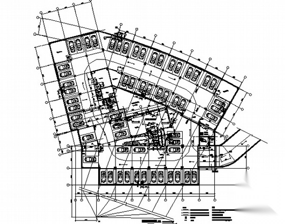 某十三层白领公寓建筑施工图施工图下载【ID:160719186】