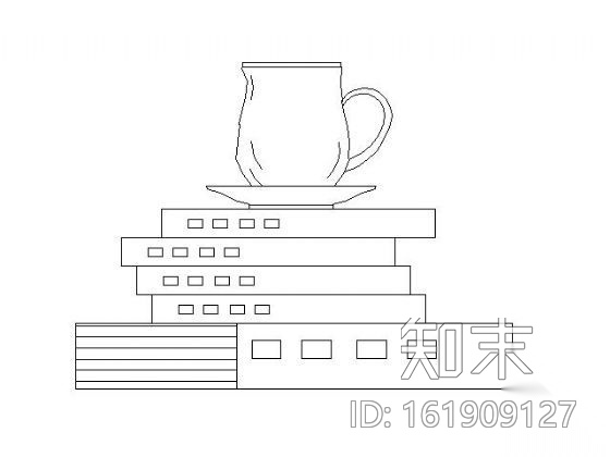 书本图块集施工图下载【ID:161909127】