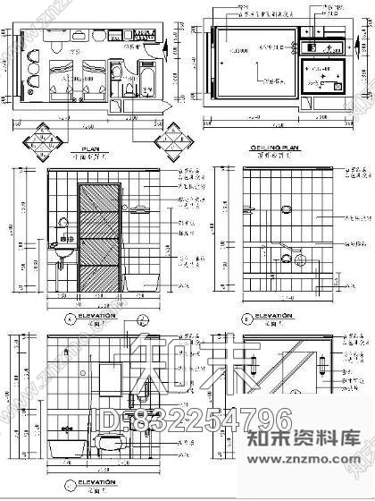 图块/节点标间详图Ⅰcad施工图下载【ID:832254796】