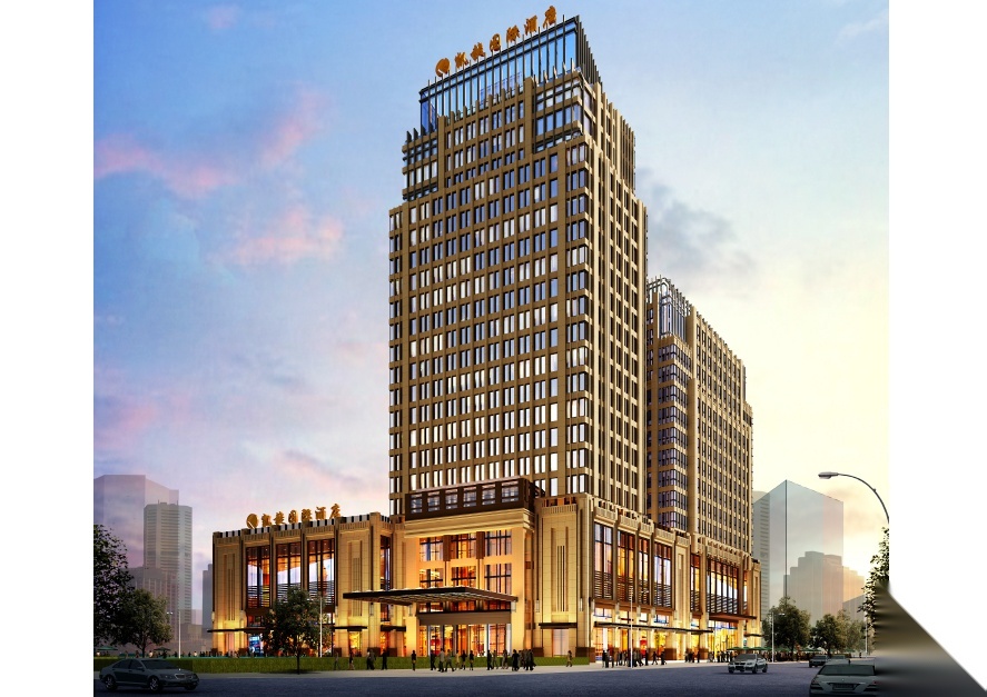 [江西]吉安市凯旋国际设计方案cad施工图下载【ID:151472111】