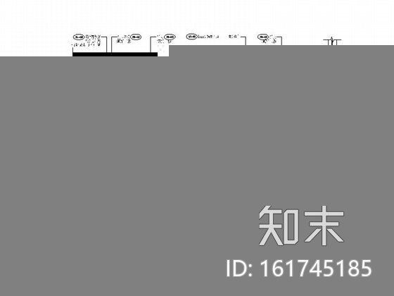 [北京]某高级住宅小区售楼处室内装修施工图（含效果）施工图下载【ID:161745185】