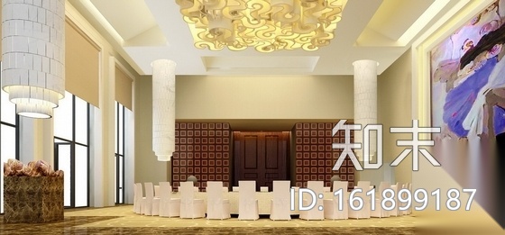 [广东]商业中心区独特造型高档现代商务酒店CAD装修施...cad施工图下载【ID:161899187】