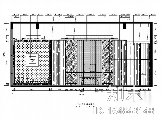 [深圳]特色新中式餐厅设计装修图（含效果）cad施工图下载【ID:164843148】