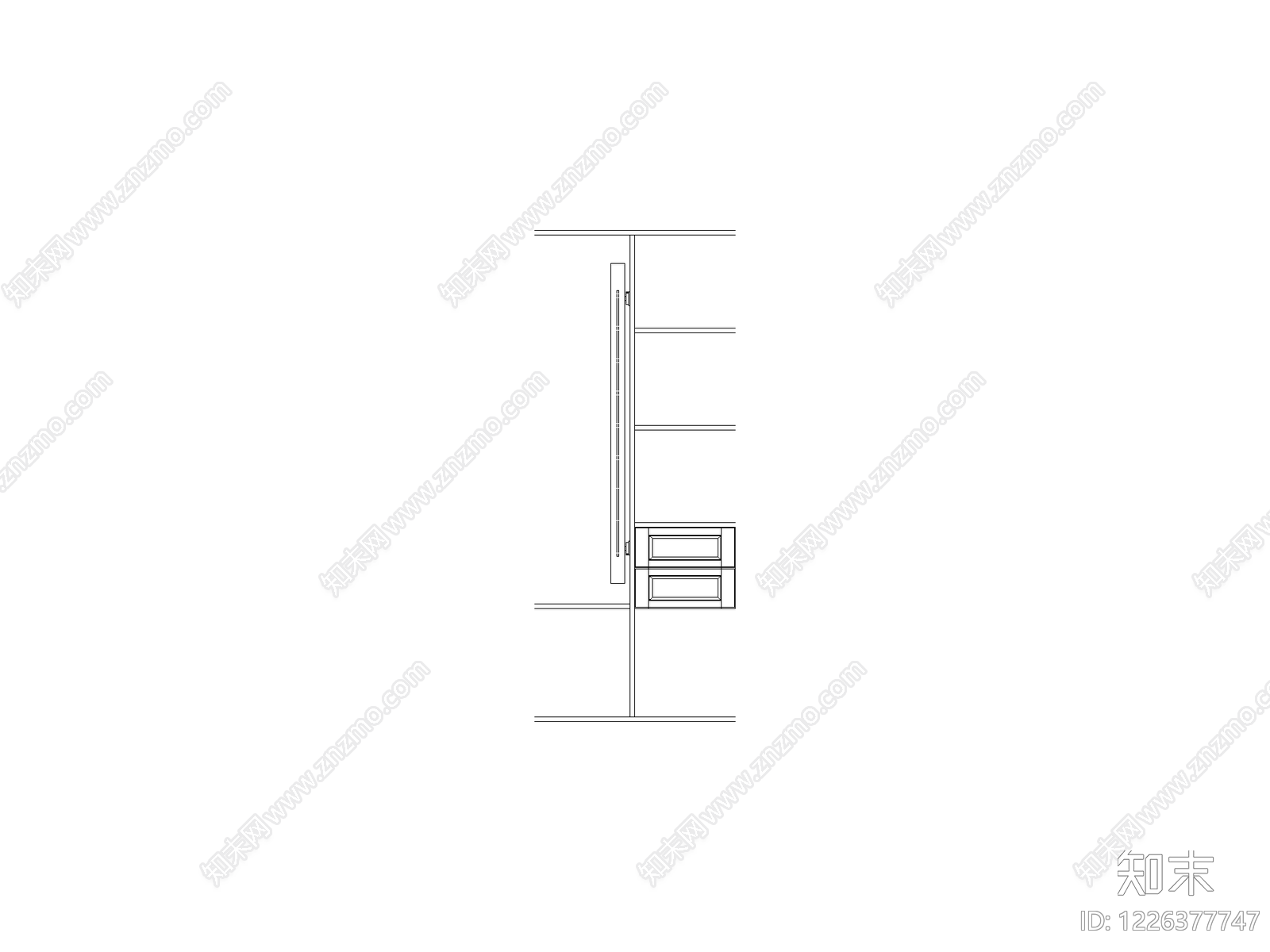 全屋动态库cad施工图下载【ID:1226377747】