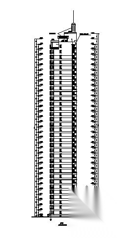 浦东某花园小区二期8、9号楼建筑施工图cad施工图下载【ID:149845107】