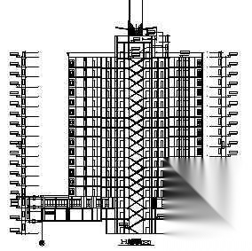 某市二十四层住宅楼建筑方案图.cad施工图下载【ID:149851143】