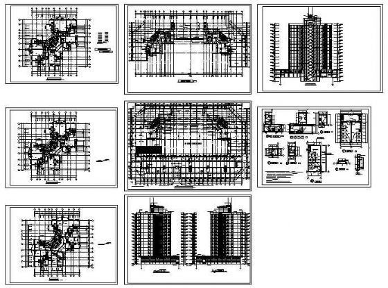 某市二十四层住宅楼建筑方案图.cad施工图下载【ID:149851143】