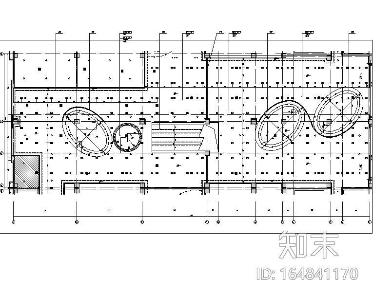 [河南]现代城商业广场设计施工图（附效果图）cad施工图下载【ID:164841170】