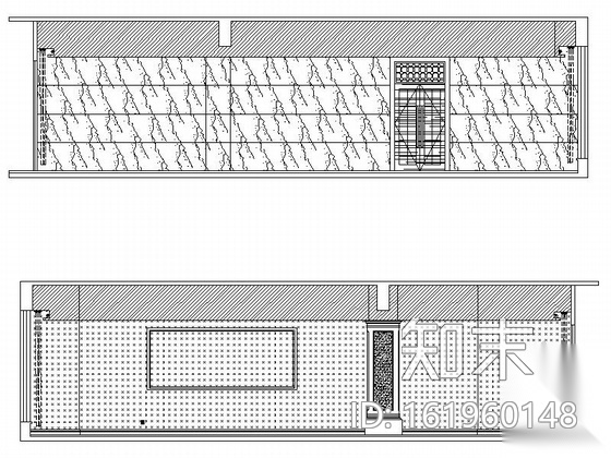 [陕西]豪华五星级酒店西餐厅室内装修施工图cad施工图下载【ID:161960148】