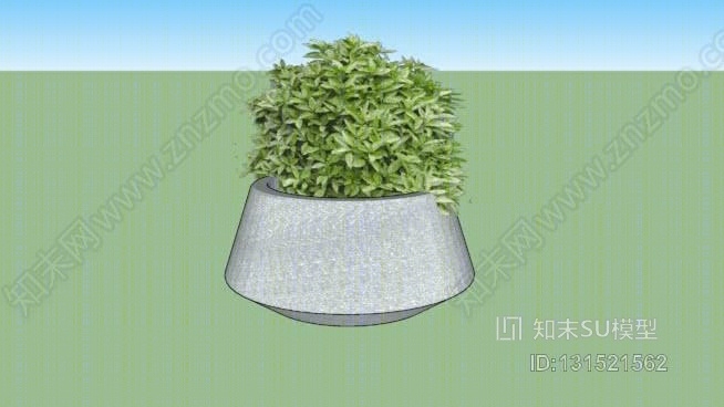 这是一个混凝土的KV6。SU模型下载【ID:131521562】