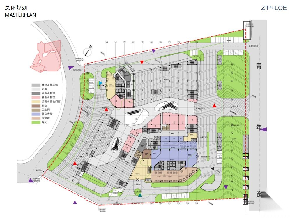 [湖北]现代流线酒店建筑设计方案文本（PPT+65页）cad施工图下载【ID:166566188】