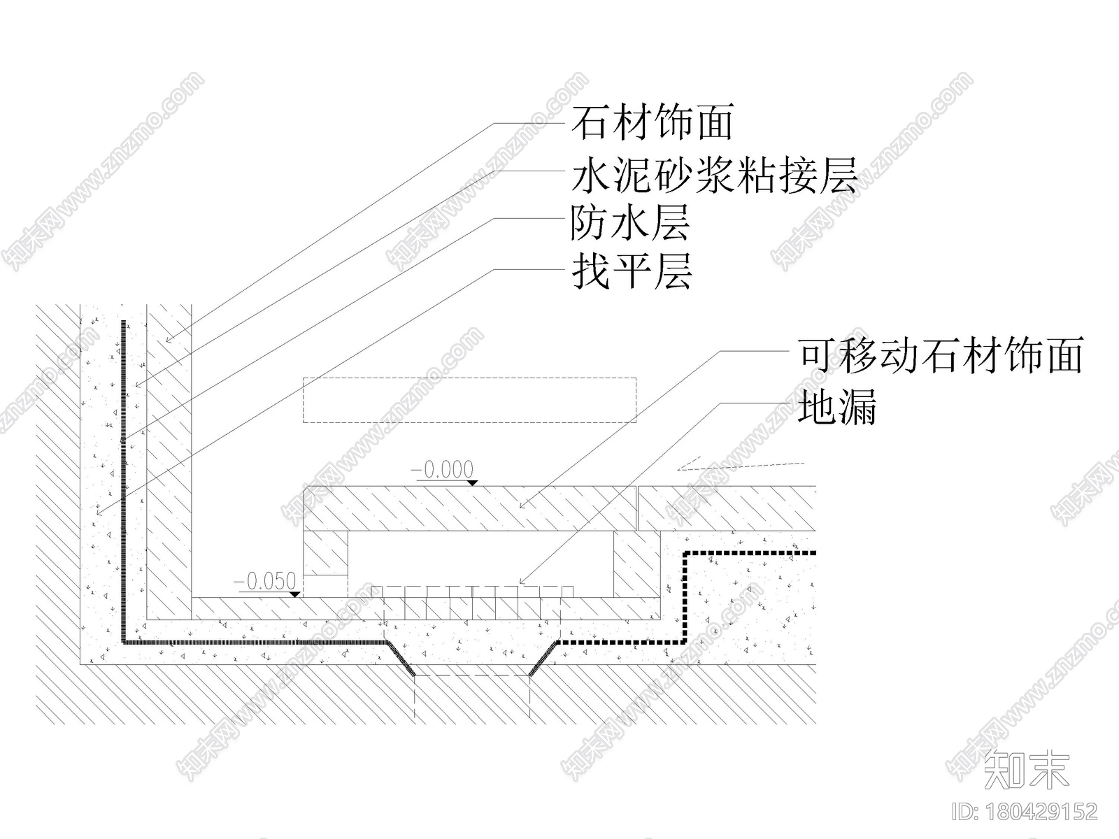 51套卫生间节点详图（公卫，浴缸，台盆等）施工图下载【ID:180429152】