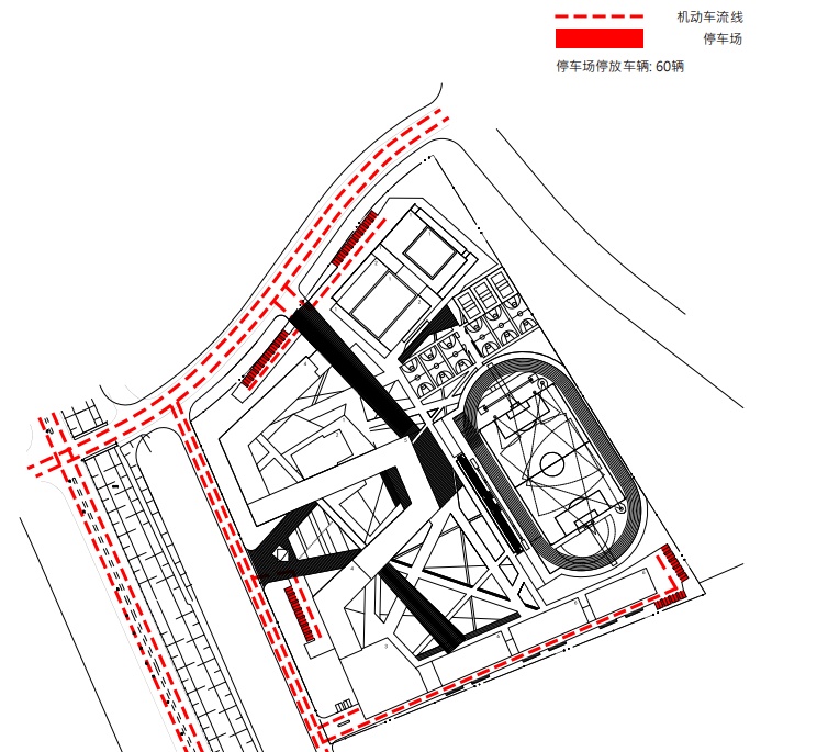 天津市西青区中学建筑设计法方案文本cad施工图下载【ID:167032160】