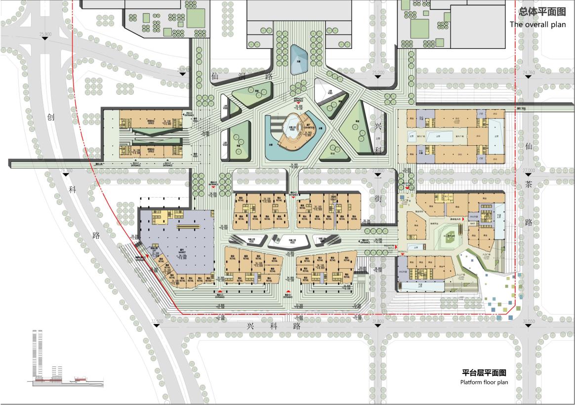 [深圳]小高层线条型立面研发办公楼建筑方案文本（含C...施工图下载【ID:166326134】