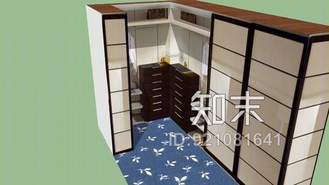 更衣室2SU模型下载【ID:921081641】
