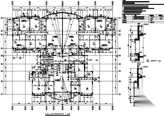 某六层住宅楼A3型建筑方案图施工图下载【ID:149847162】