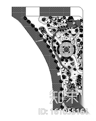 三角街头绿地设计图施工图下载【ID:161055161】