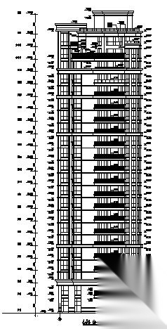 绿城－宁波某花园小区4、6号住宅楼建筑方案图cad施工图下载【ID:149845185】