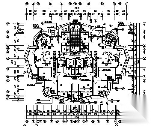 绿城－宁波某花园小区4、6号住宅楼建筑方案图cad施工图下载【ID:149845185】