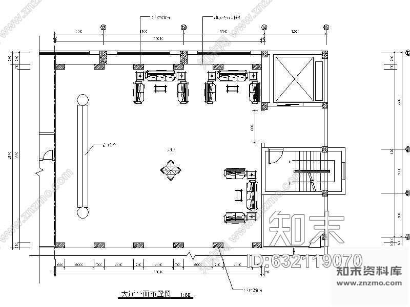 施工图无锡某洗浴休闲中心装修图(含效果)cad施工图下载【ID:632119070】