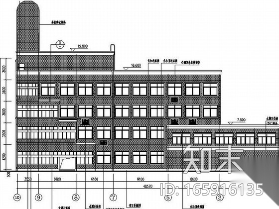 [浙江]著名校园建筑景观设计案例全套施工图（生态、文明...cad施工图下载【ID:165916135】