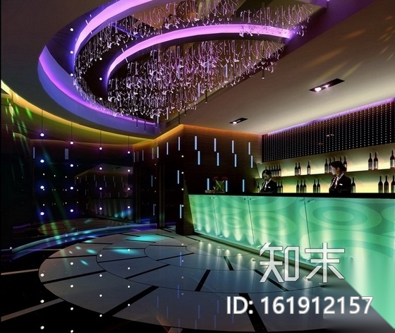 [深圳]娱乐休闲四星级酒店KTV设计装修图（含效果实景）cad施工图下载【ID:161912157】