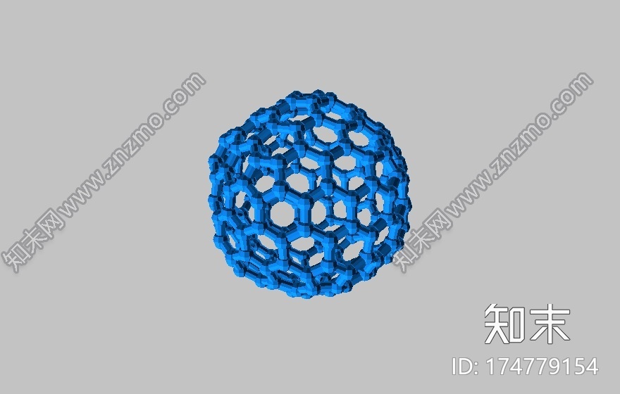 Buckyballs3d打印模型下载【ID:174779154】