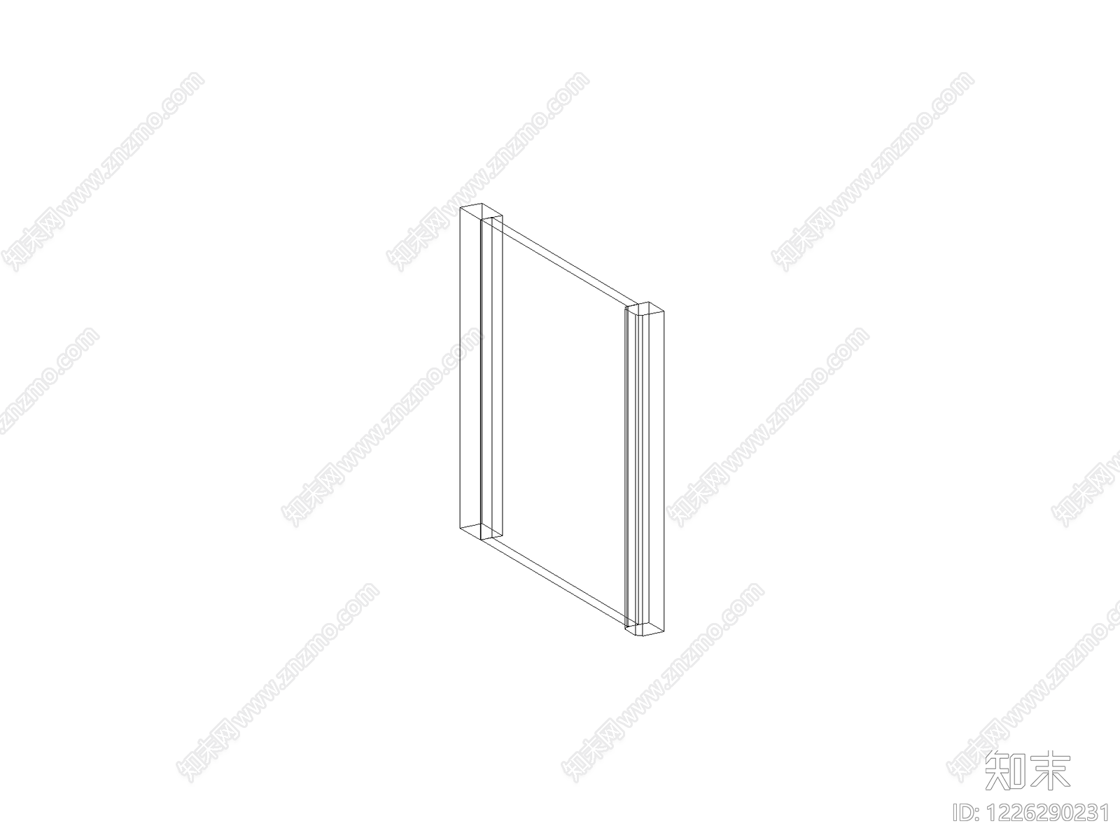 门cad施工图下载【ID:1226290231】