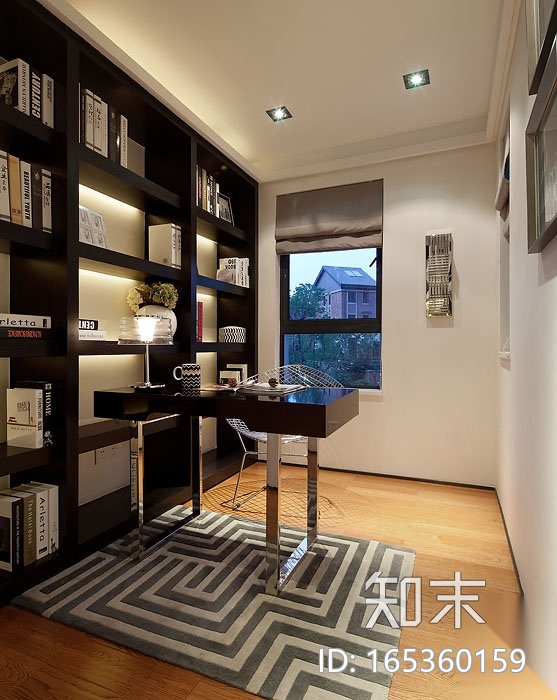 [杭州]保亿.丽景山A户型样板房装饰工程图纸施工图下载【ID:165360159】