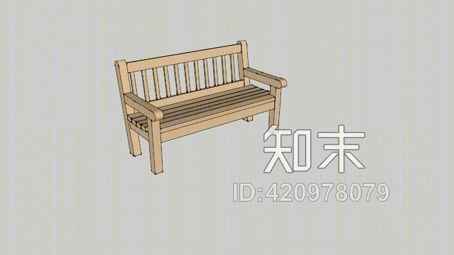 凳子SU模型下载【ID:420978079】