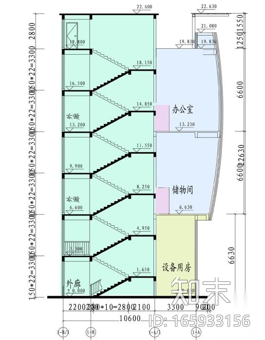 [湖南]现代风格凹凸感立面设计文化活动中心建筑设计方案...施工图下载【ID:165933156】