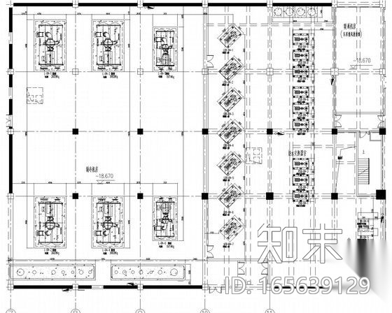 [上海]超高层大厦暖通空调通风排烟系统深化施工图（著名...cad施工图下载【ID:165639129】