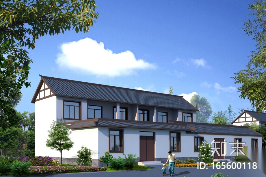 [安徽]美好乡村景观规划设计方案cad施工图下载【ID:165600118】