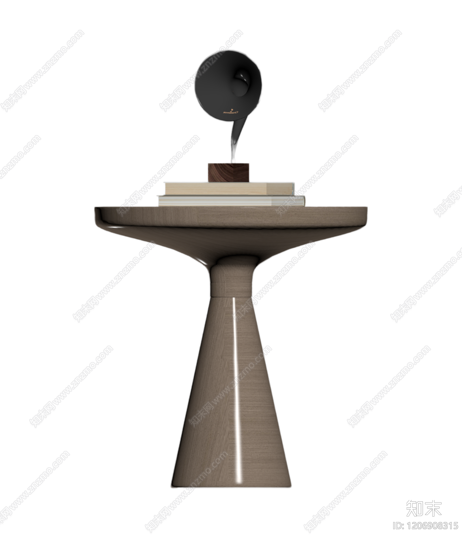 复古留声机边桌3D模型下载【ID:1206908315】
