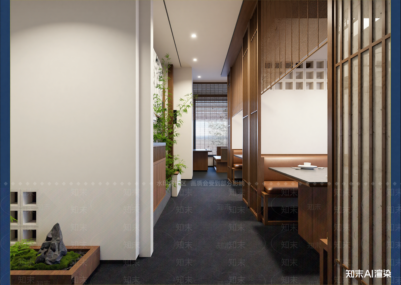 现代茶馆3D模型下载【ID:1214337409】