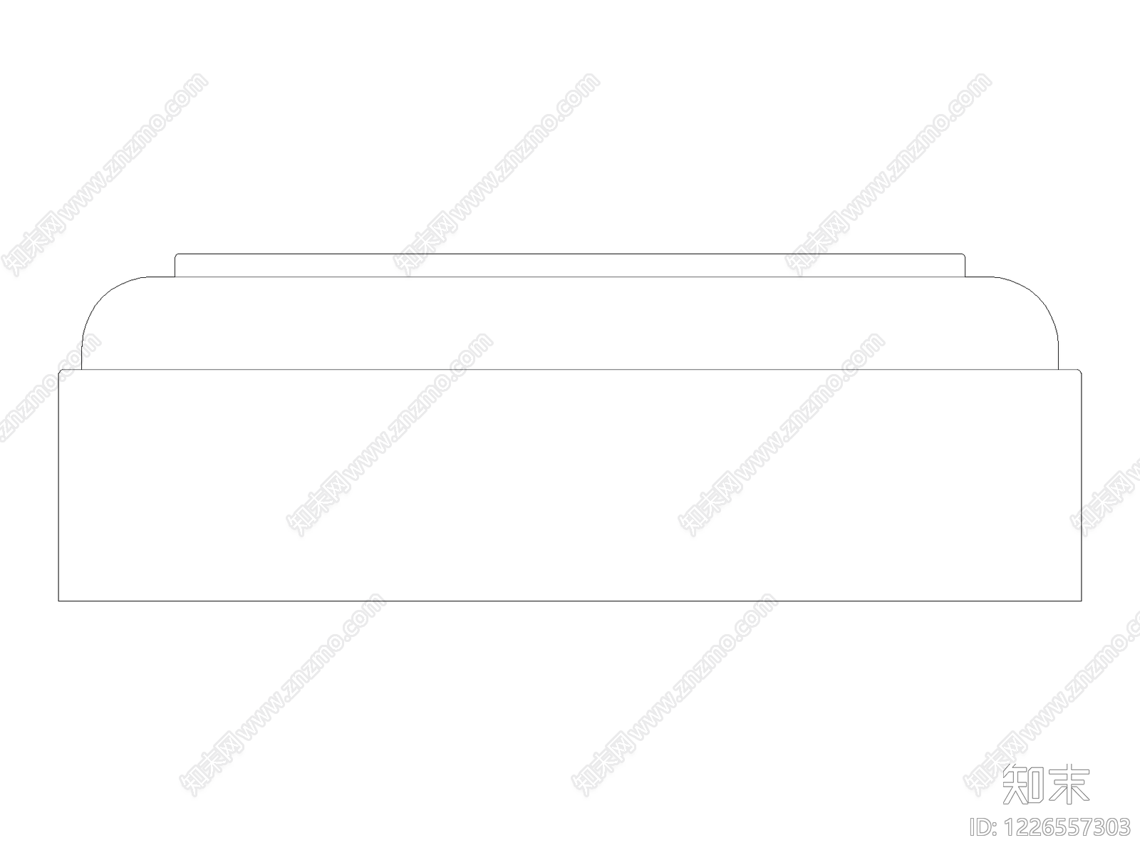 沙发CAD图纸