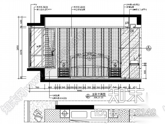 [广西]简欧风格四居室样板房装修图（含效果）cad施工图下载【ID:180756149】