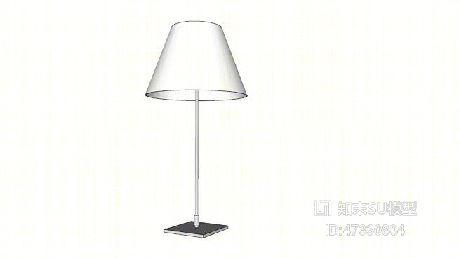 台灯SU模型下载【ID:47330804】