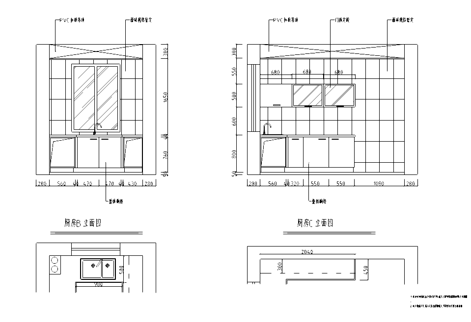 [海南]现代风格二层小别墅设计室内装修施工图cad施工图下载【ID:161700153】