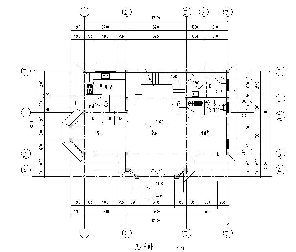 四层单家独院式别墅建筑设计文本层（包含效果图）施工图下载【ID:167927193】