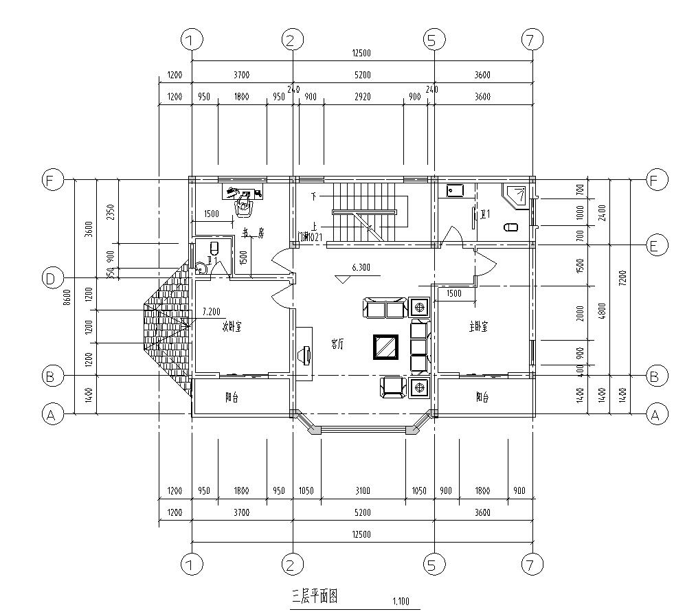 四层单家独院式别墅建筑设计文本层（包含效果图）施工图下载【ID:167927193】