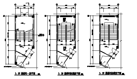 [江苏]某职业技术学院建筑施工图（多动能建筑图纸）施工图下载【ID:151562170】