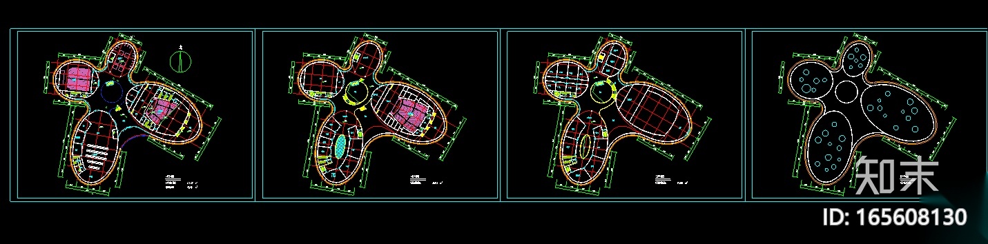 [济南]新文化中心建筑设计文案cad施工图下载【ID:165608130】